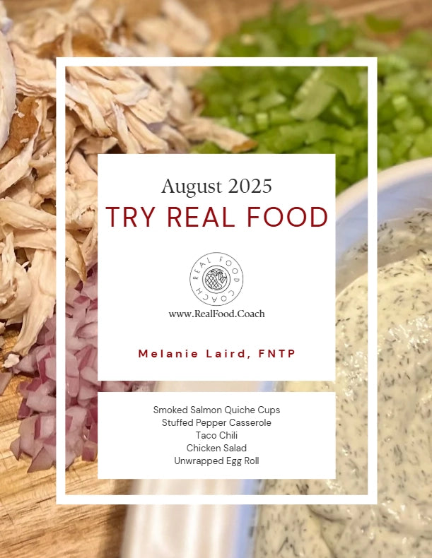 RealFood.Coach Try Real Food August 2025