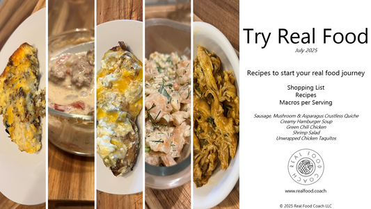 RealFood.Coach Try Real Food July 2025