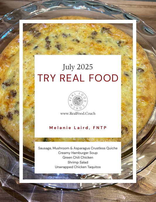 RealFood.Coach Try Real Food July 2025